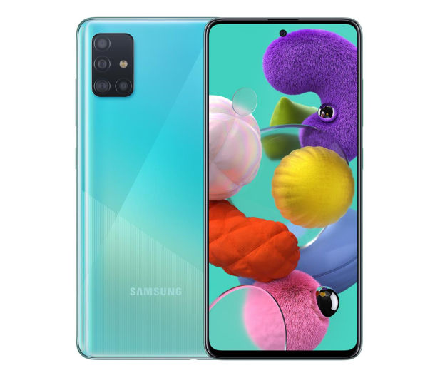 SAMSUNG Galaxy A51 Niebieski (A515F) - 536259 - zdjęcie